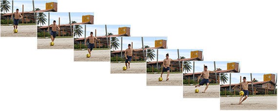 High-speed continuous shooting